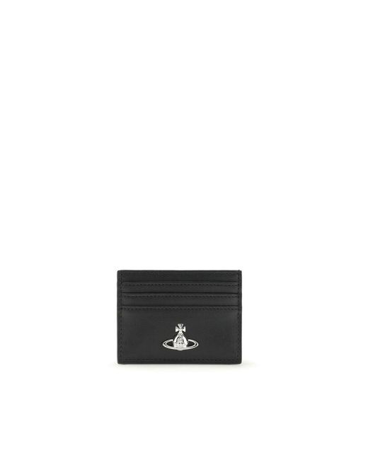 Vivienne Westwood Black Polyurethane Wallet