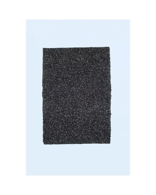 Gas Gray Blue Marabou Scarf for men