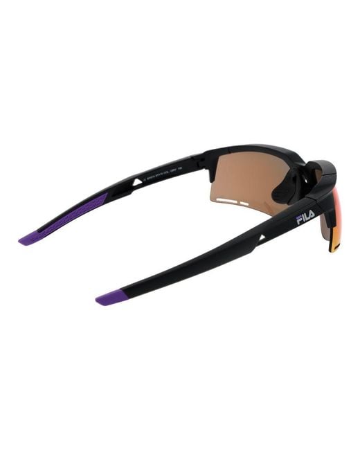 Fila Red Plastic Sunglasses