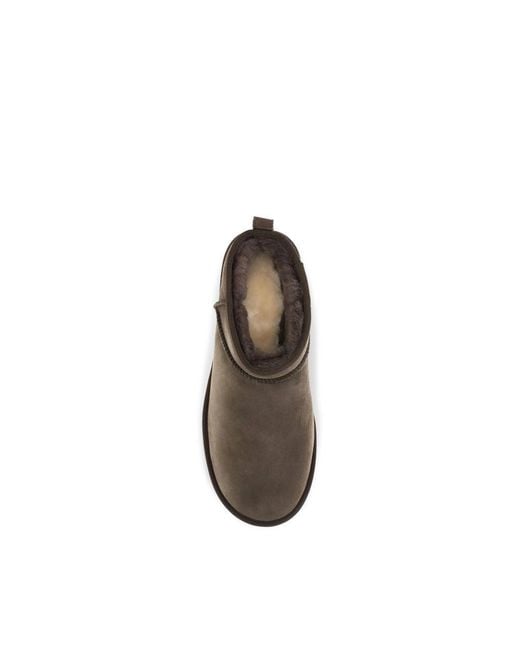 Ugg Brown Leather Ankle Boots for men