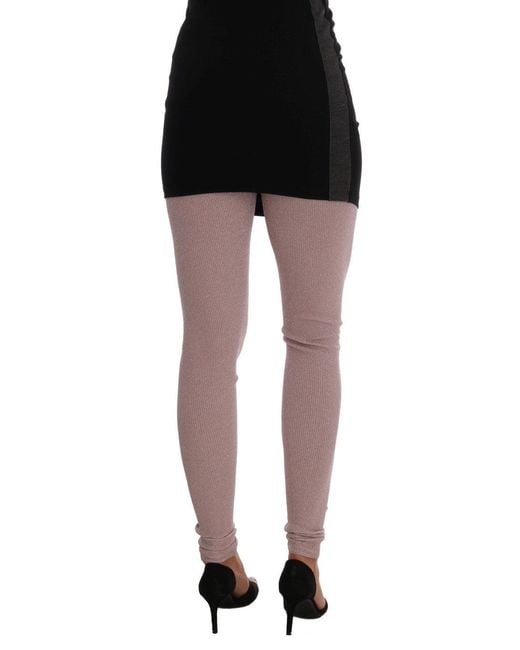 Dolce & Gabbana Multicolor Elegant Mid-Waist Stretch Pant