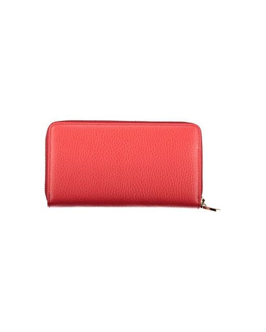 Coccinelle Red Rosso Leather Wallet