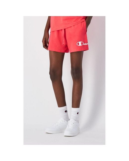 Champion Pink Cotton Shorts