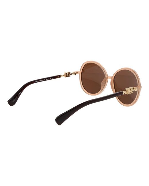 Max Mara Brown Plastic Sunglasses