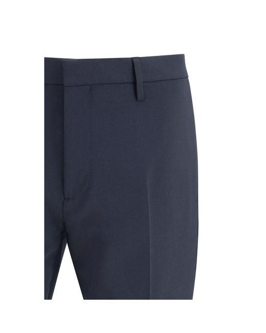 DSquared² Blue Wool Suit for men