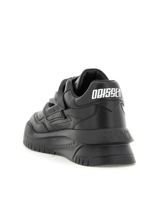 Versace Black Odissea Snekaers for men