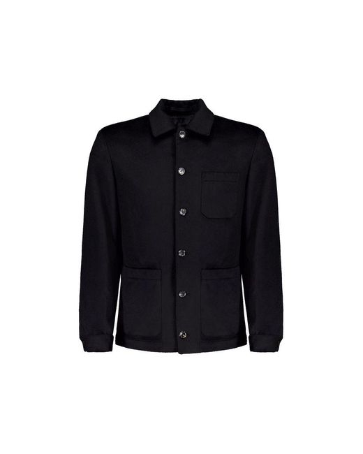 AUTORE Blue Black Wool Full for men