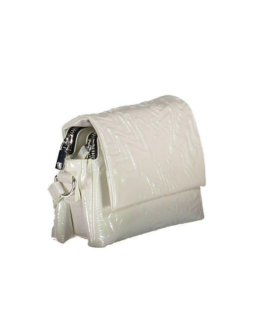 Desigual White Polyethylene Handbag