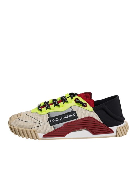 Dolce & Gabbana Multicolor Low Top Ns1 Sneakers Shoes for men
