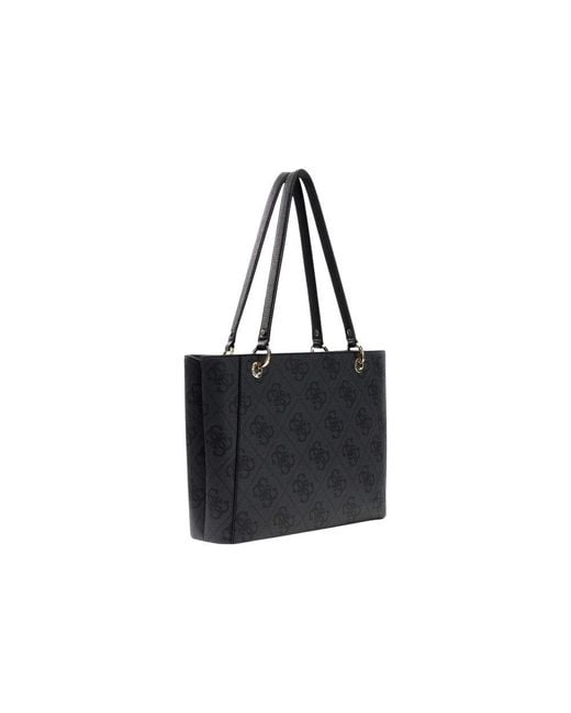Guess Black Gray Polyethylene Handbag