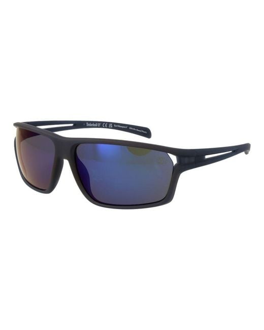 Timberland Blue Plastic Sunglasses for men