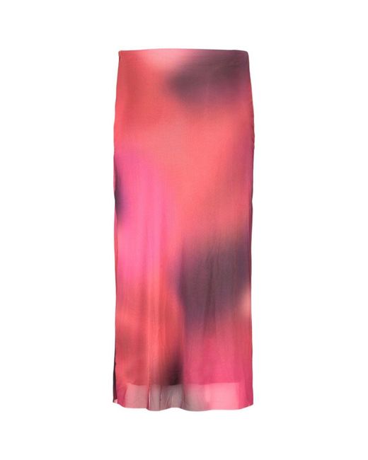 Desigual Pink Viola Polyester 's Skirt