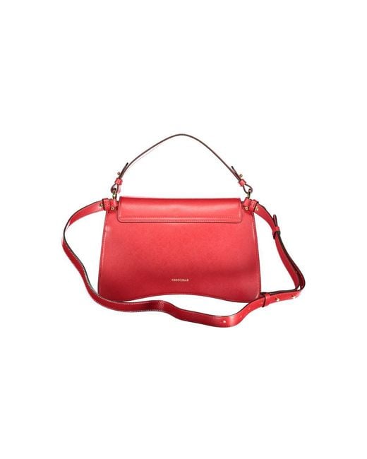 Coccinelle Red Leather S Bag