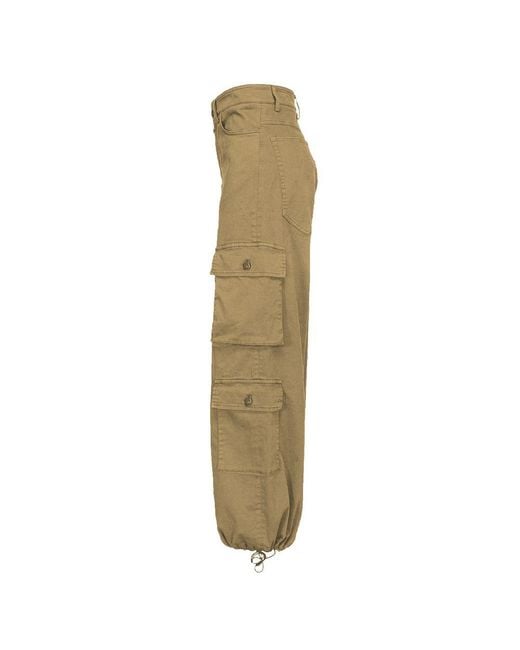 Pinko Natural Beige Cotton Jeans & Pant for men