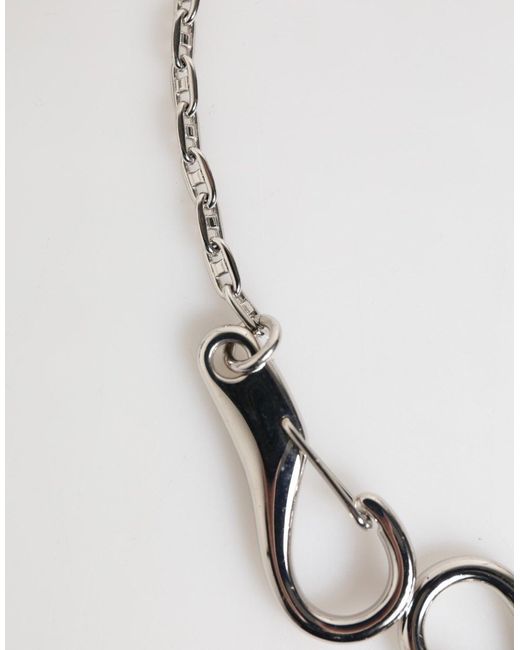 Dolce & Gabbana Metallic Keychains