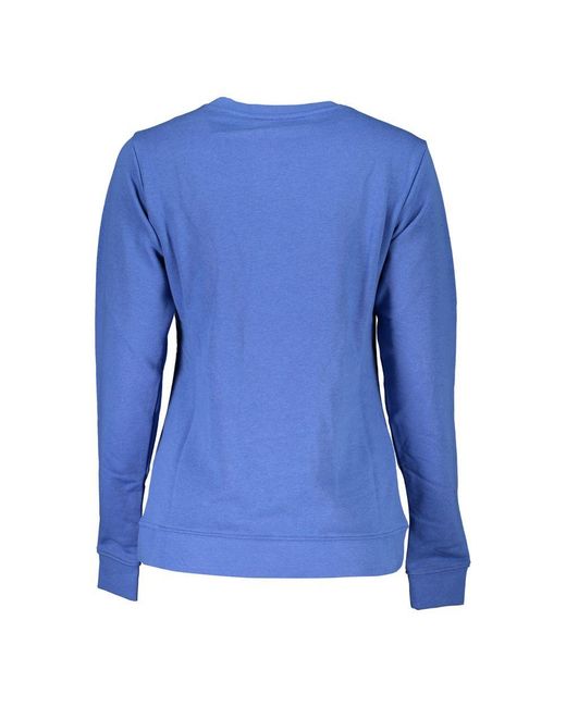 Roberto Cavalli Blue Cotton Sweater