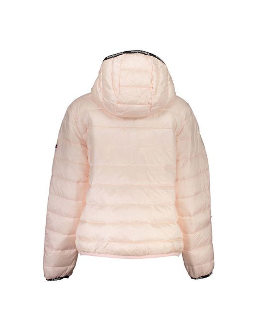 Tommy Hilfiger Pink Chic Recycled Polyester Jacket