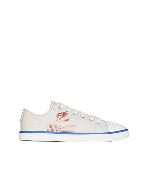 Isabel Marant White Canvas Sneakers