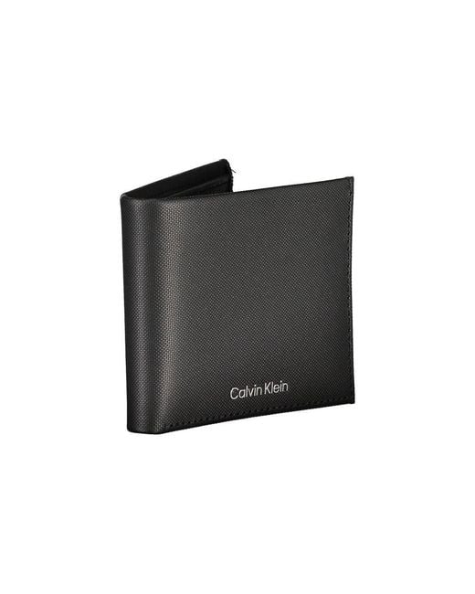 Calvin Klein Black Leather Wallet for men