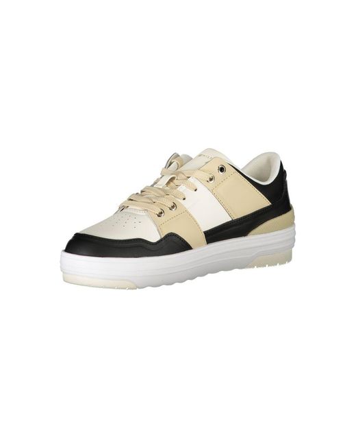 Tommy Hilfiger White Leather Sneaker