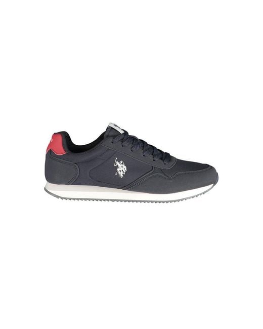 U.S. POLO ASSN. Blue Polyurethane Men's Sneaker for men