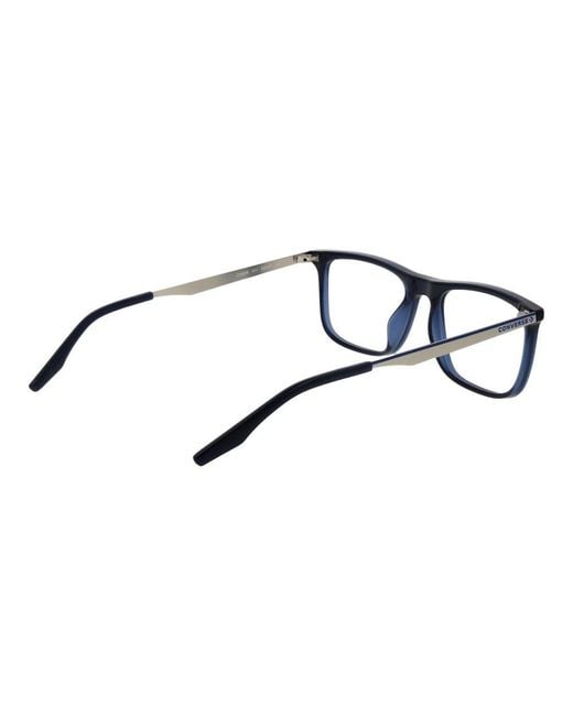 Converse Black Transparent Metal Glasses (frames) for men