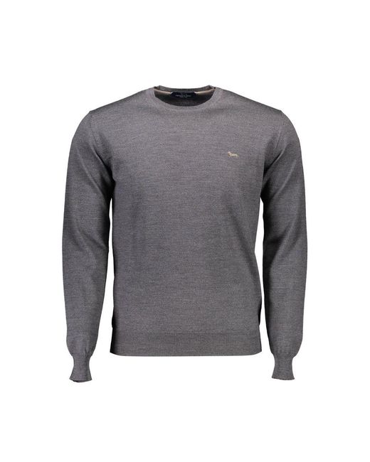 Harmont & Blaine Gray Wool Sweater for men