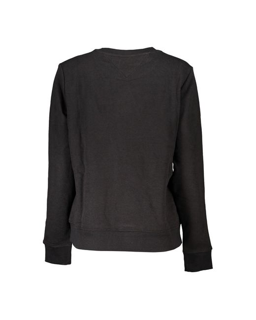 Tommy Hilfiger Black Elegant Long Sleeve Sweatshirt
