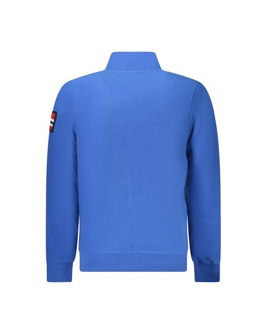 Norway 1963 Blue Polyester Sweater for men