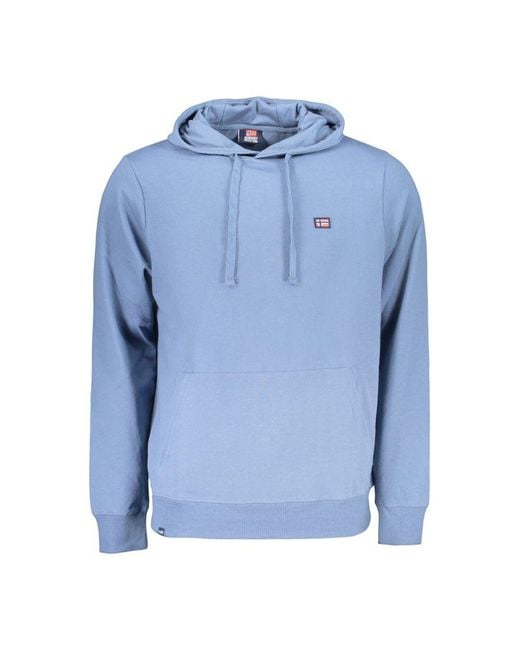 Norway 1963 Blue Cotton Men's Hoodie for men