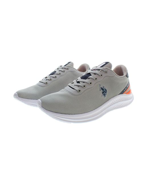 U.S. POLO ASSN. Gray Polyester Sneaker for men