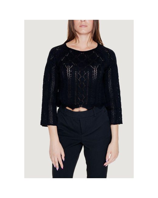 Vero Moda Black Cotton Tops & T