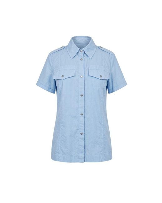 MR & MRS Light Blue Cotton Shirt