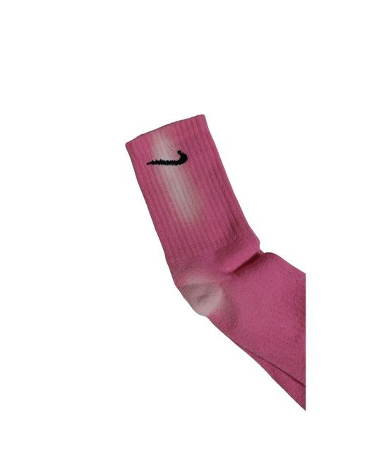 Nike Pink Cotton Socks for men