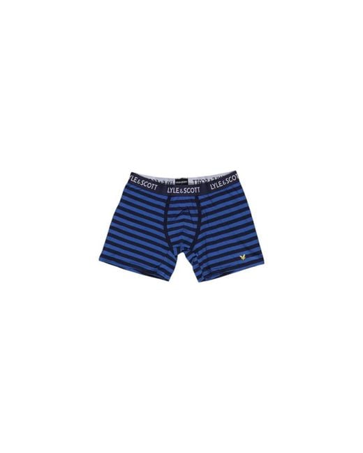 Lyle & Scott Blue Cotton Underwear for men