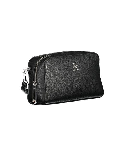 Tommy Hilfiger Black Poliuretano Shoulder Bag