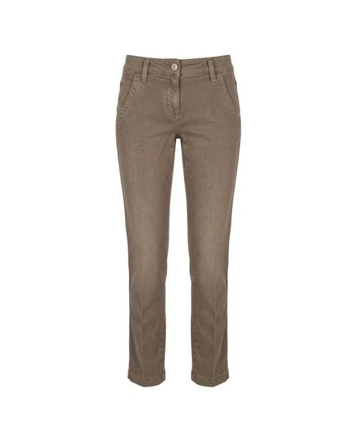 Jacob Cohen Gray Cotton Pants