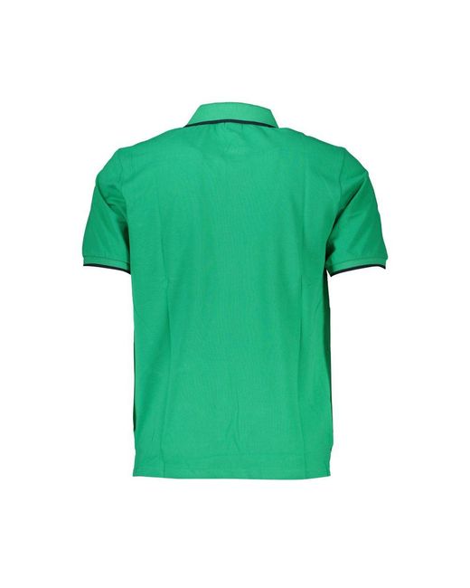 North Sails Green Cotton Polo Shirt for men