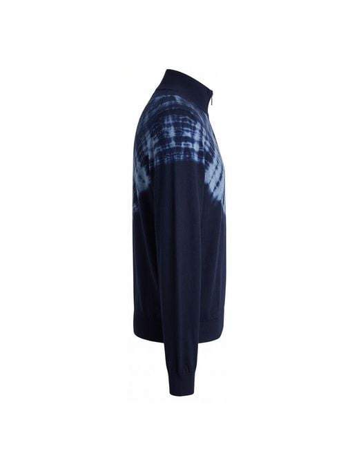 Malo Blue Cotton Men's Sweater for men