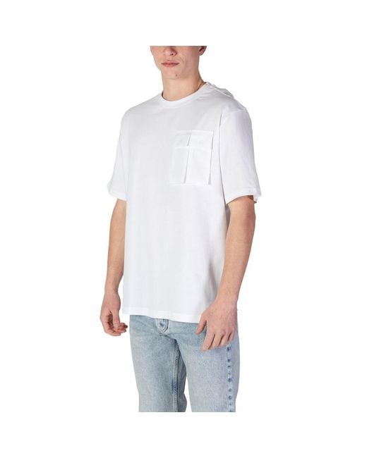 Antony Morato White Cotton T for men