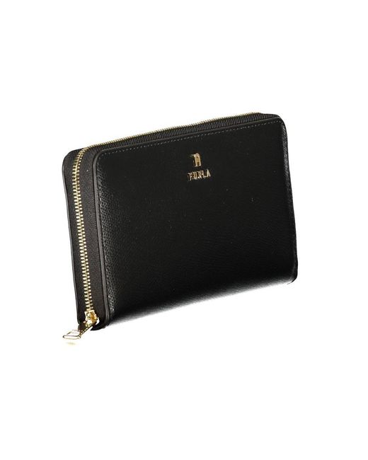 Furla Black Nero Leather Wallet