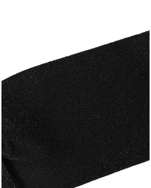 Dolce & Gabbana Men Black Viscose Mid Calf Accessory Socks for men
