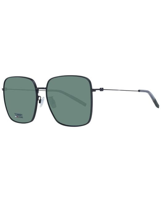 Tommy Hilfiger Green Black Metal Sunglasses