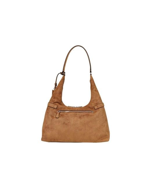 Guess Brown Polyester Handbag