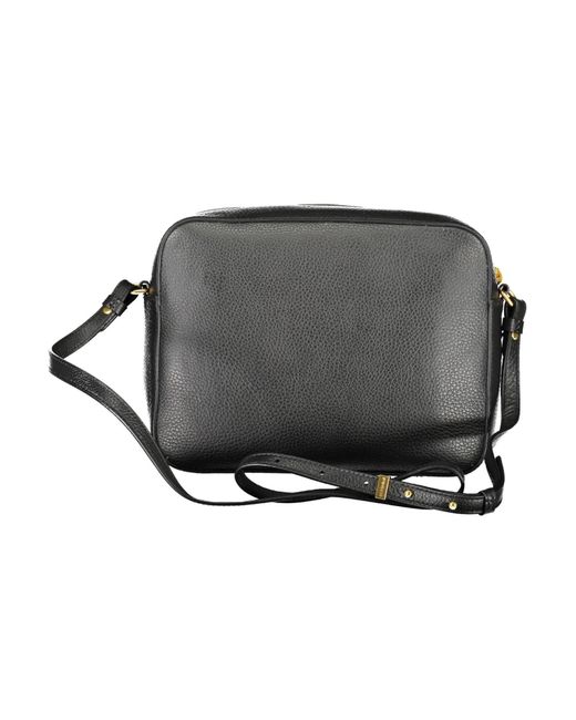 Coccinelle Black Elegant Leather Shoulder Bag