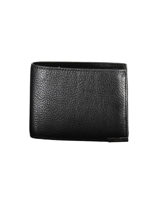 Calvin Klein Black Leather Wallet for men
