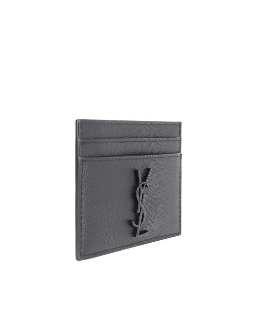 Saint Laurent Gray Wallets & Card Holders for men