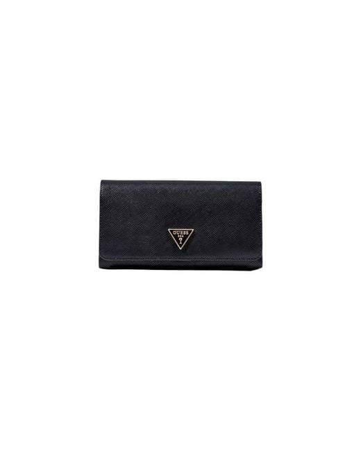 Guess Black Polyethylene Clutch Bag