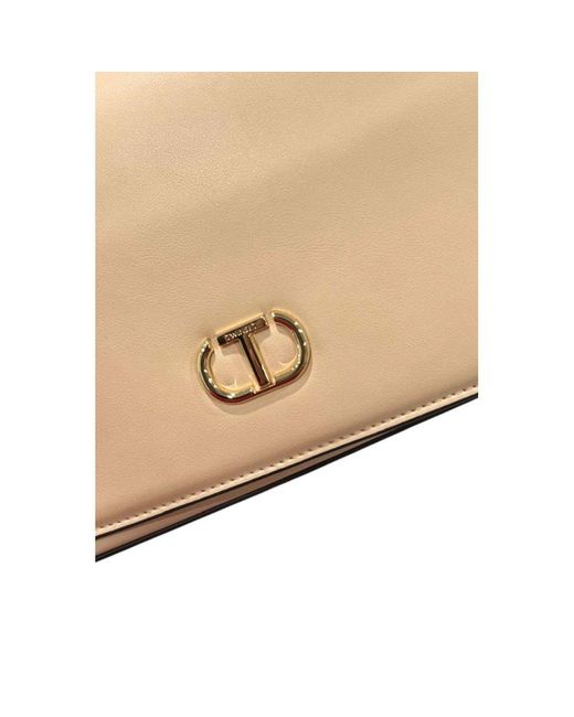 Twinset Natural Pink Pu Crossbody