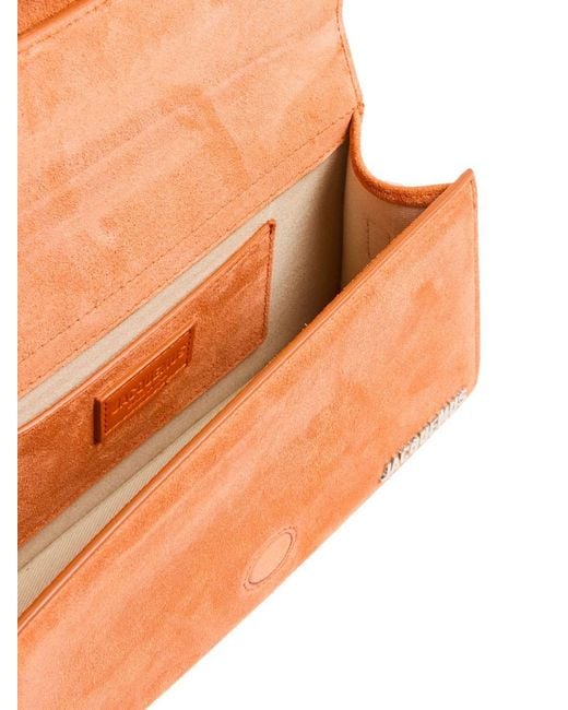 Jacquemus Orange Terracotta Leather Le Grand Bambino Handbag